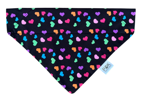 All hearts bandanas