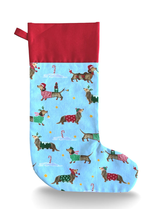 Dachshunds Christmas stocking