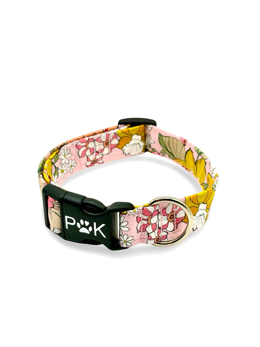 Candy flowers - Dog collar