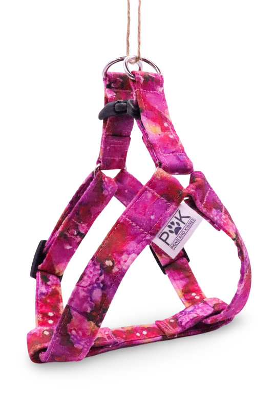 Pretty in Pink Dog harness