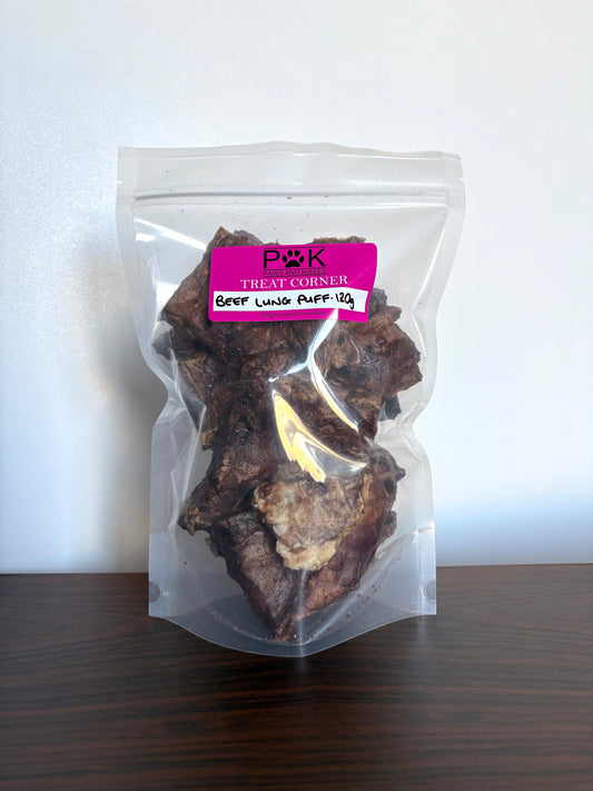 Beef lung puff - Dog Treat