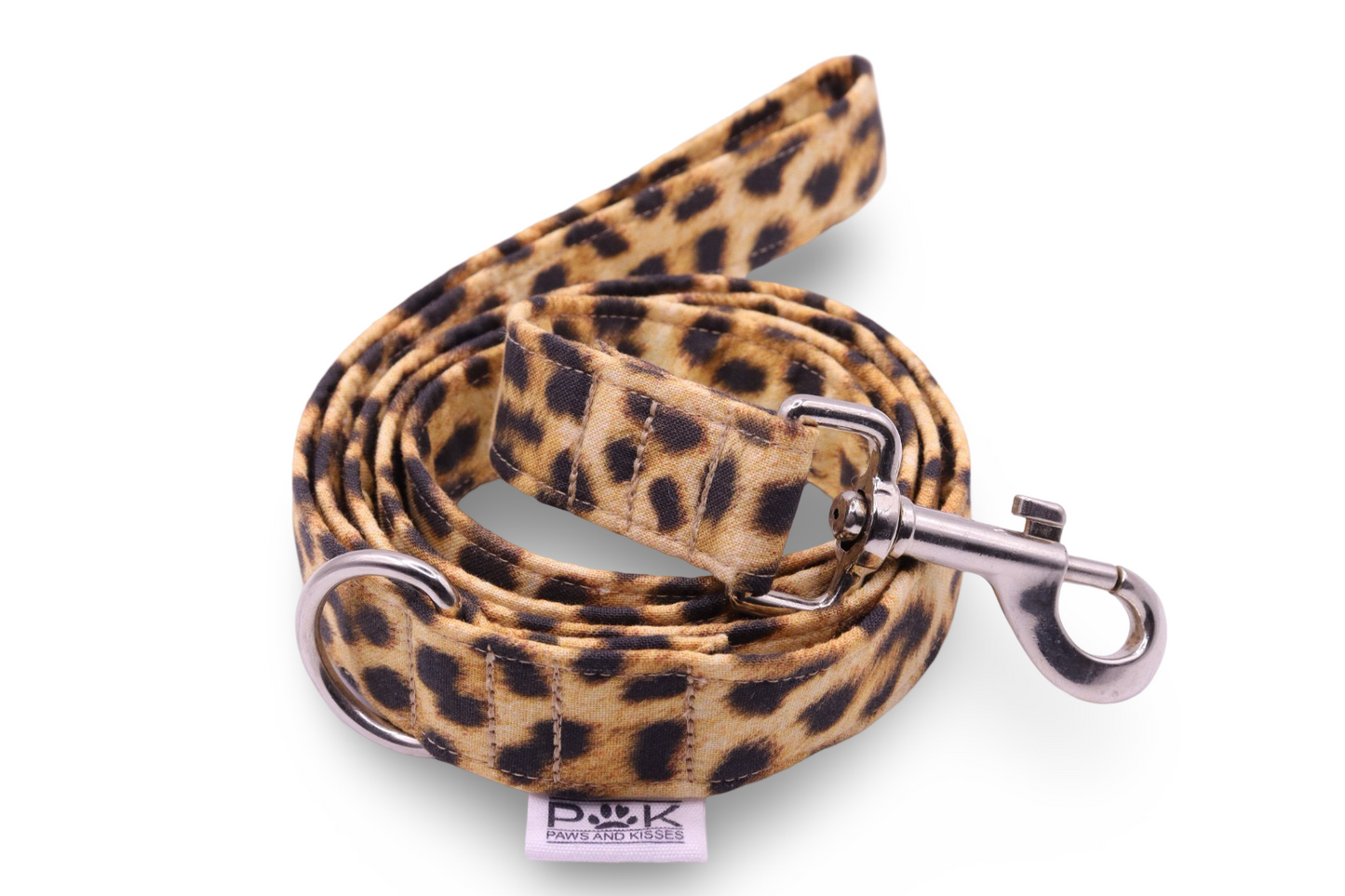 Leopard Print Dog Lead