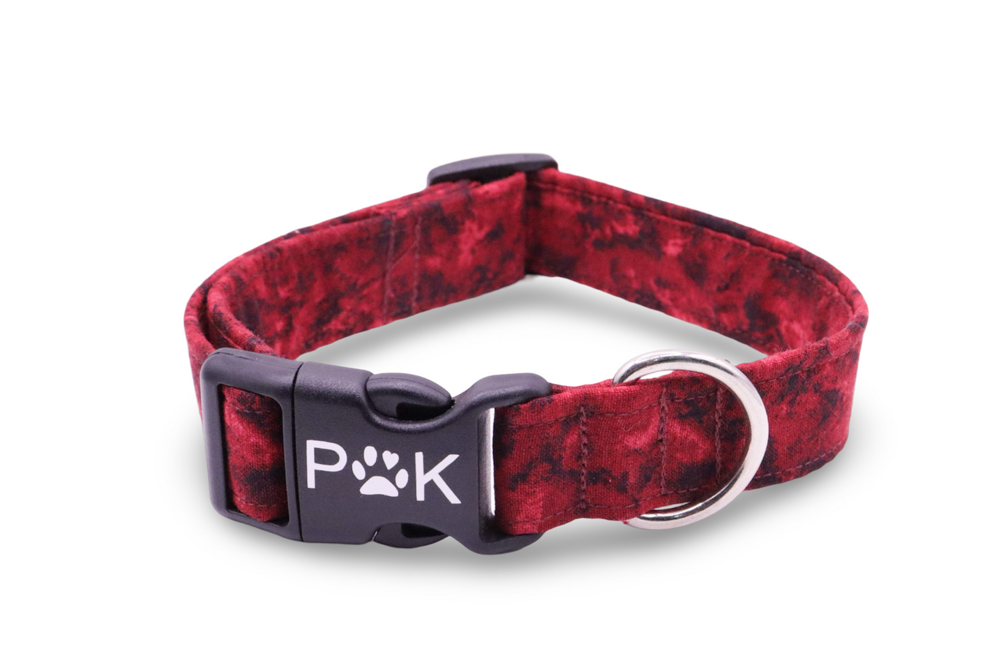 Red Fade Dog Collar