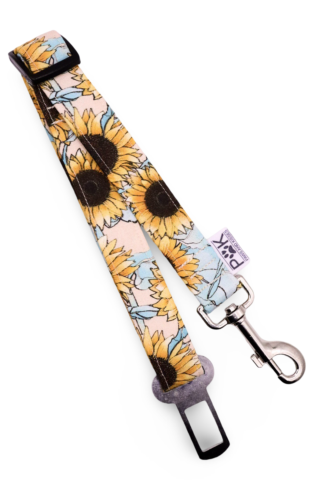 Sunflower Dog Seatbelt